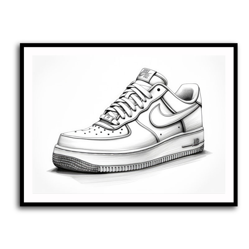 Air force 1 cartoon drawing sales